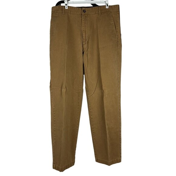 St. John's Bay Mens Khaki Denim Jeans Size 36X32 - Picture 1 of 6